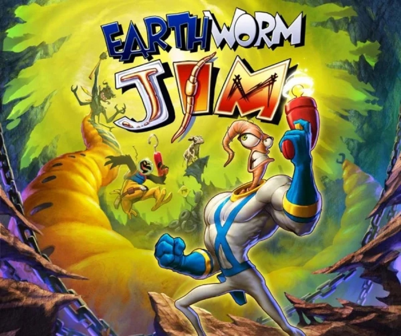 Earthworm Jim cover art