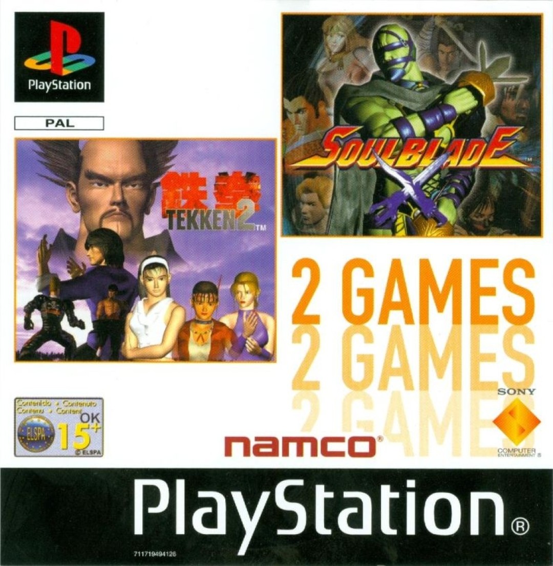 2 Games Tekken 2 Soul Blade