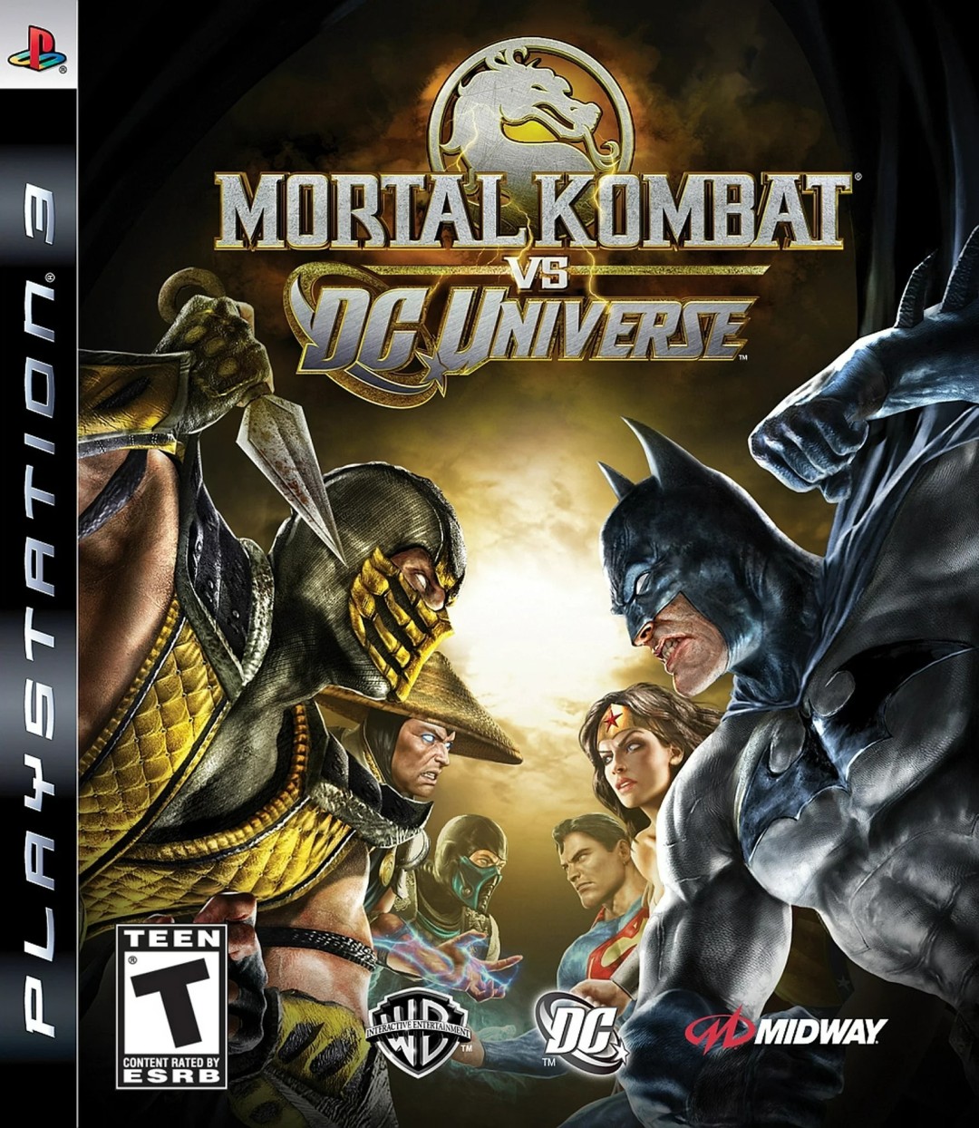 Mortal Kombat vs. DC Universe cover art