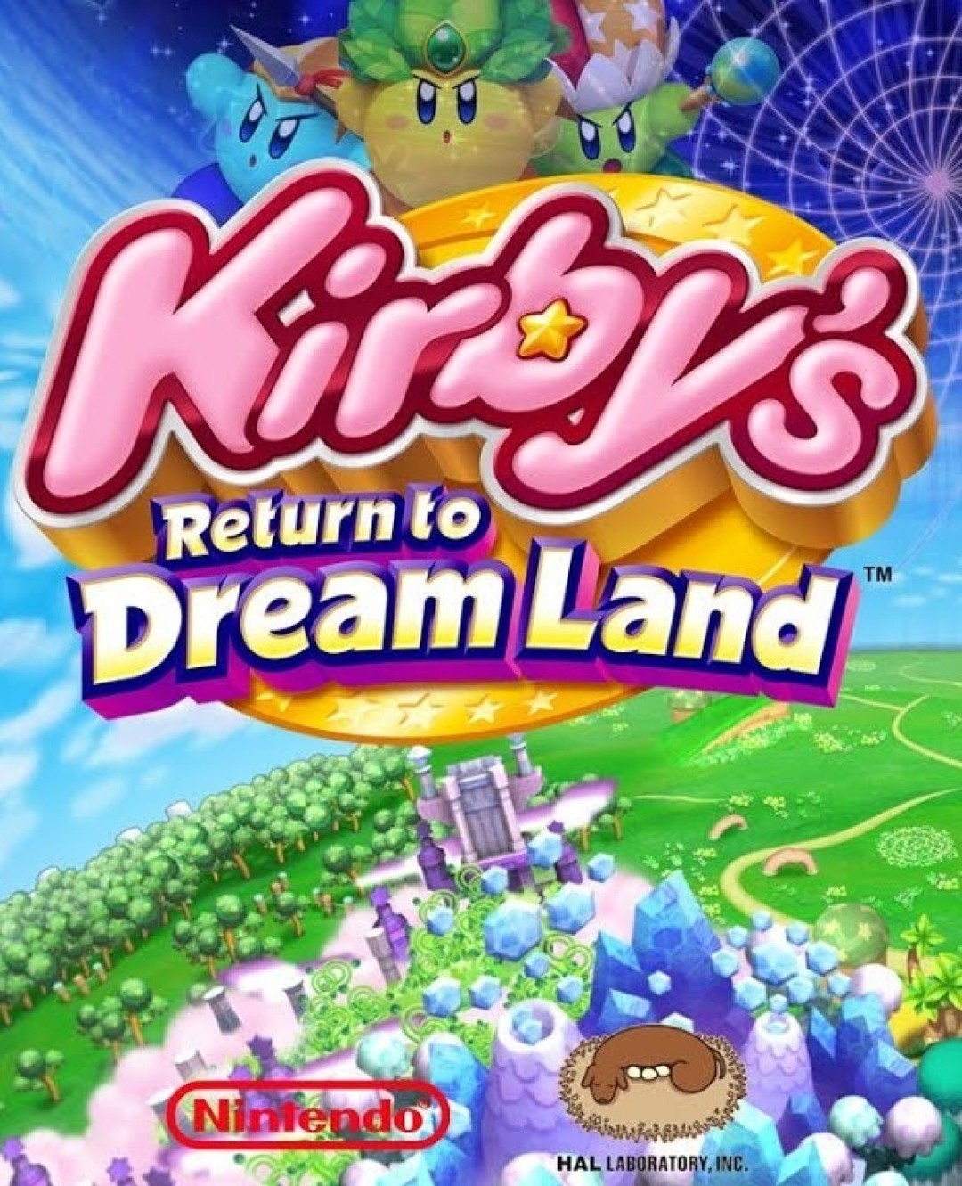 Kirby's Return to Dream Land cover art