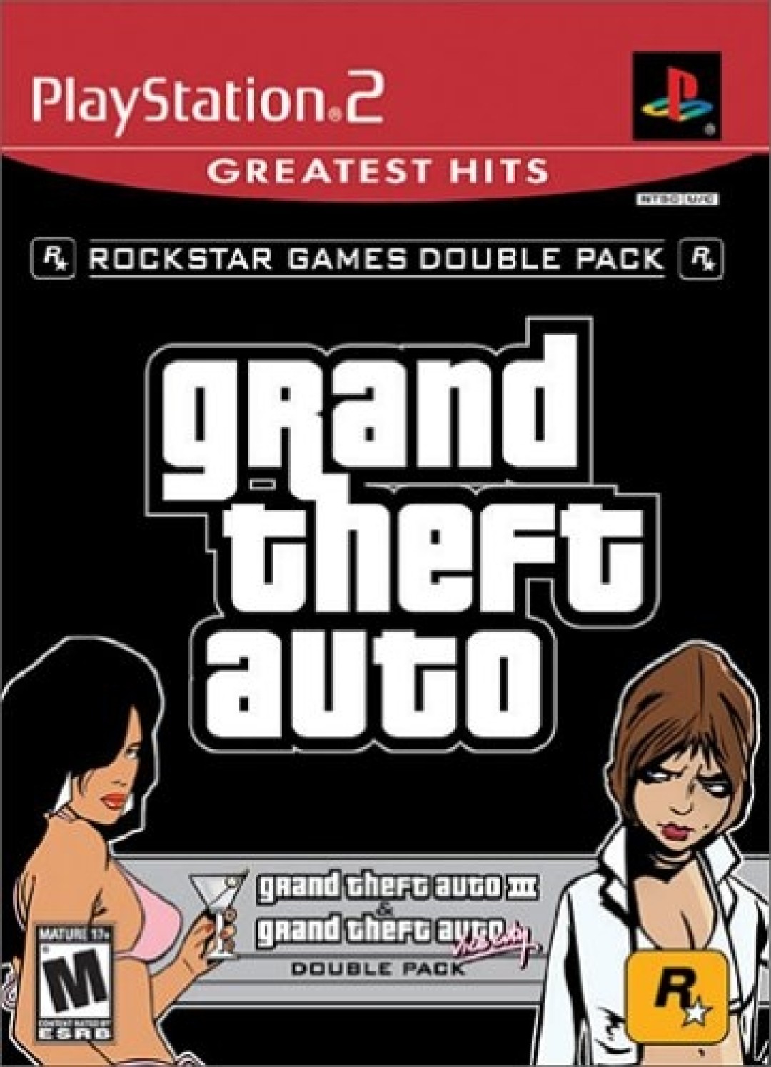 GTA 3 Grand Theft Auto III + poster Playstation 2 – PS2