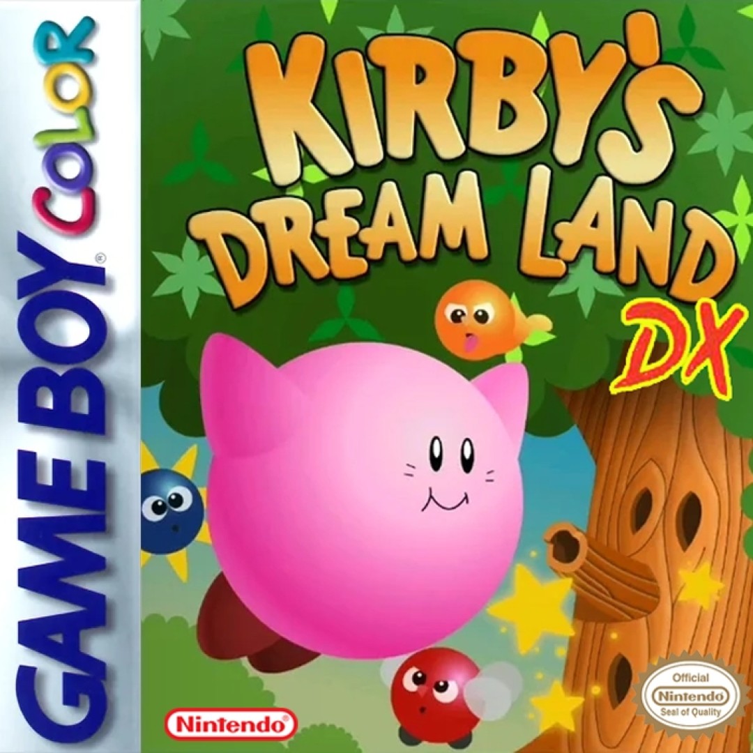 Kirby's Dream Land cover art