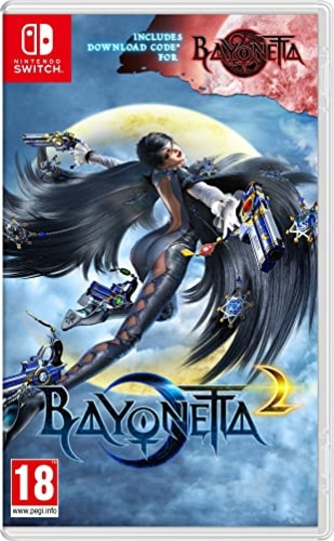 Bayonetta 2 cover art