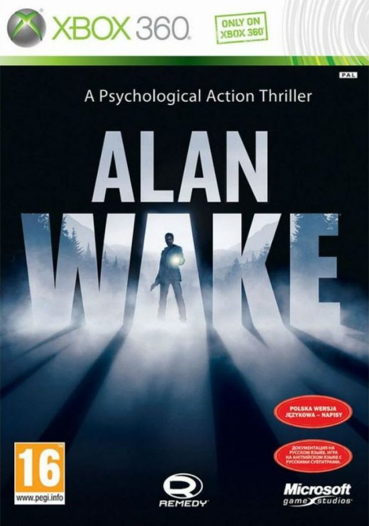Copertina di Alan Wake