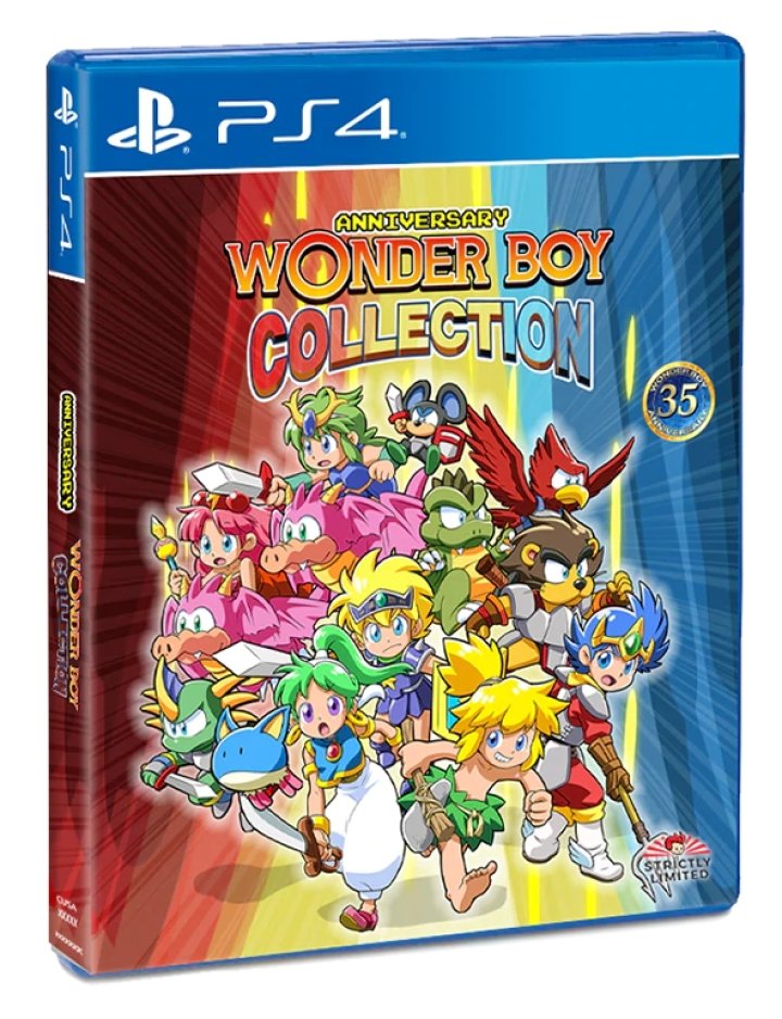 Cover art for Wonder Boy Anniversary Collection