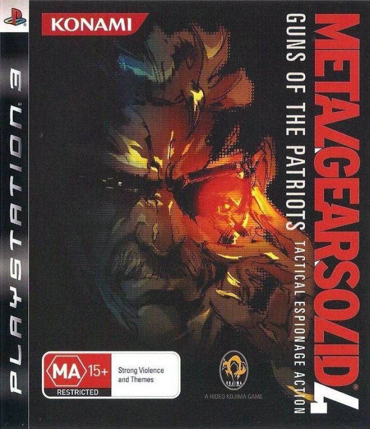 Cover art for Metal Gear Solid 4: Guns of the Patriots [Limited Edition]