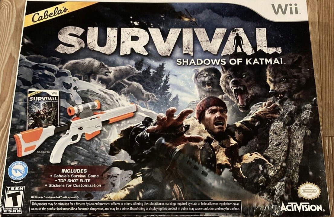Cover art for Cabela's Survival: Shadows of Katmai