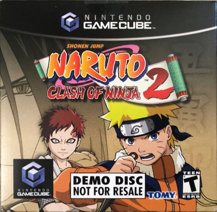 Naruto Clash of Ninja 2 Demo Disc