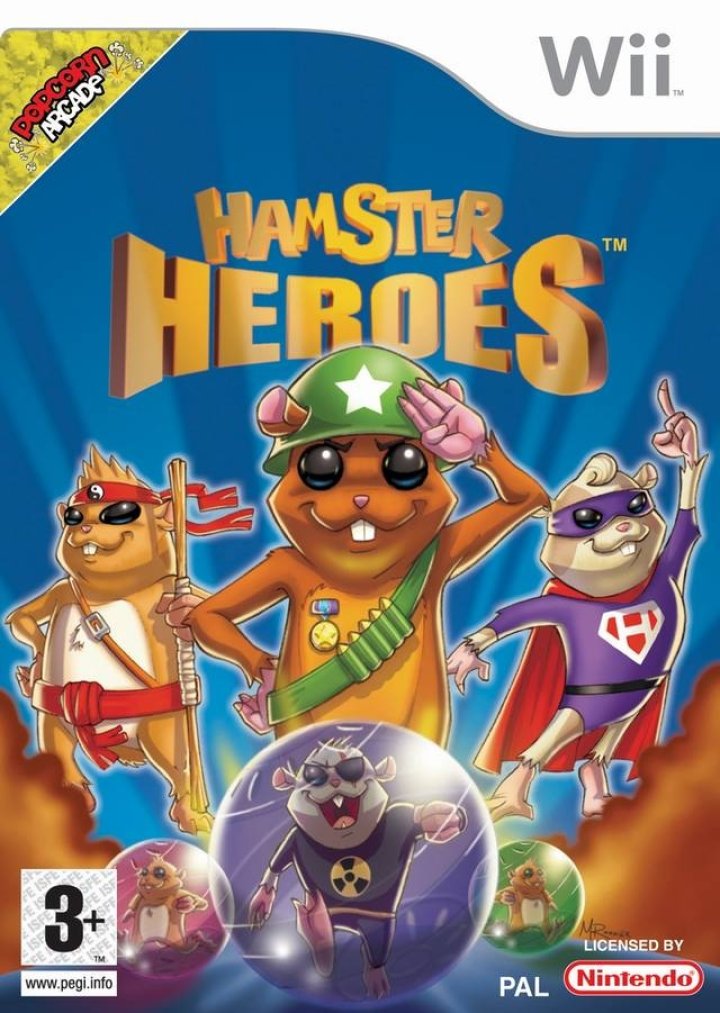 Cover art for Hamster Heroes