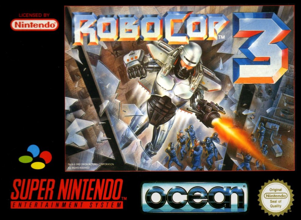 Cover art for Robocop 3