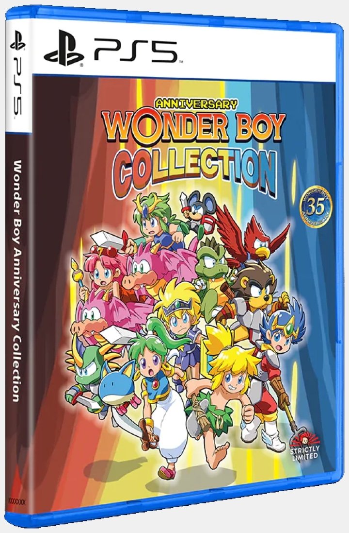 Cover art for Wonder Boy Anniversary Collection [Collector's Edition]