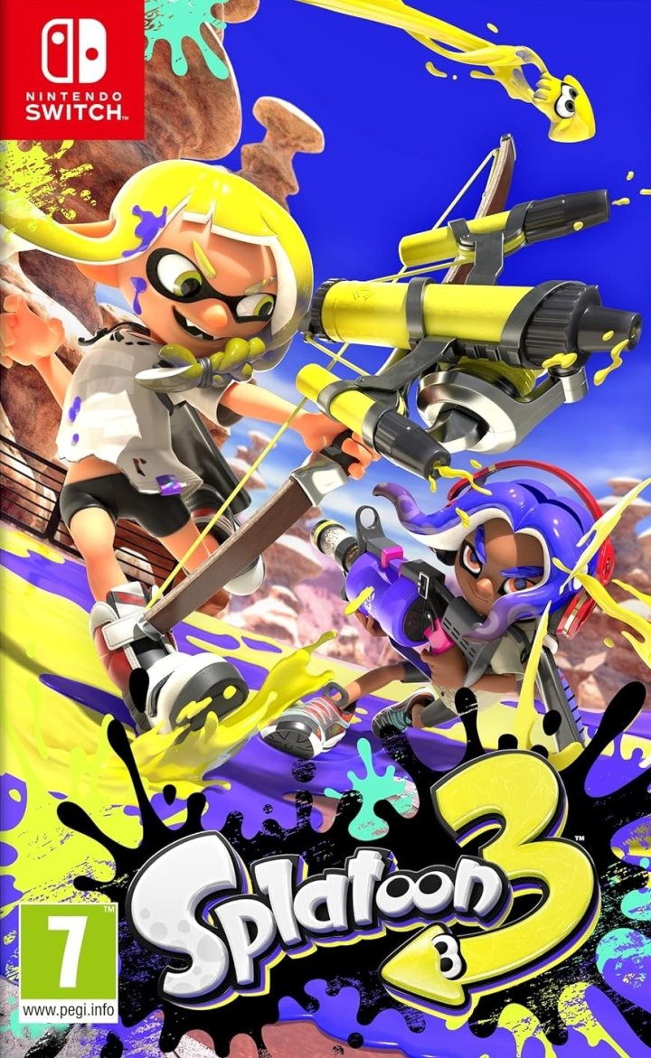 Cover art for Splatoon 3