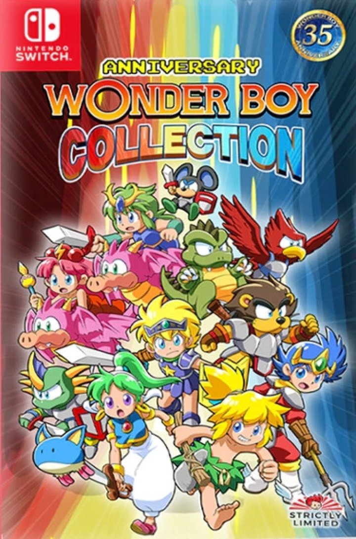 Cover art for Wonder Boy: Anniversary Collection