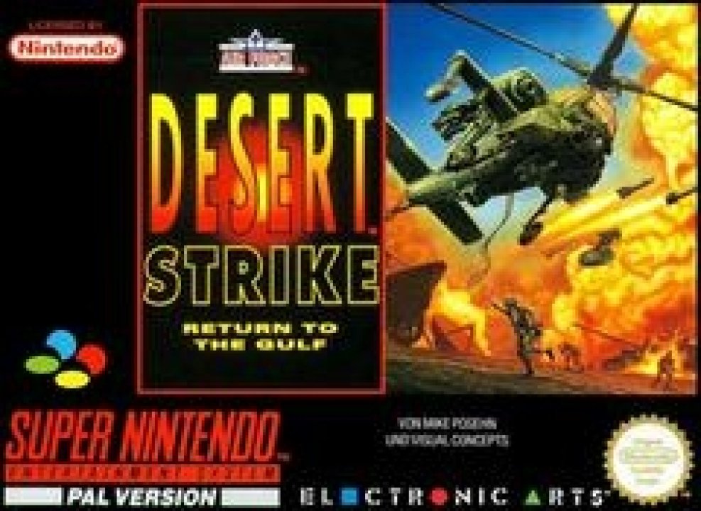 Cover art for Desert Strike Return to the Gulf