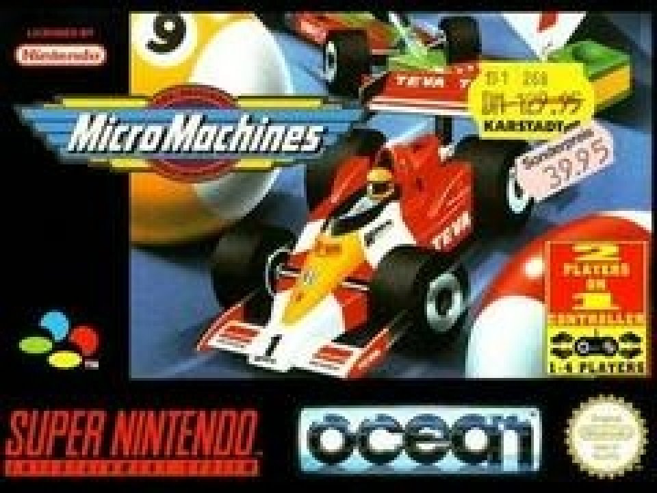 Cover art for Micro Machines