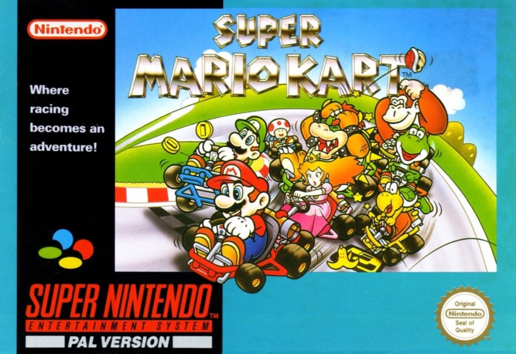 Cover art for Super Mario Kart [Nintendo Classics]