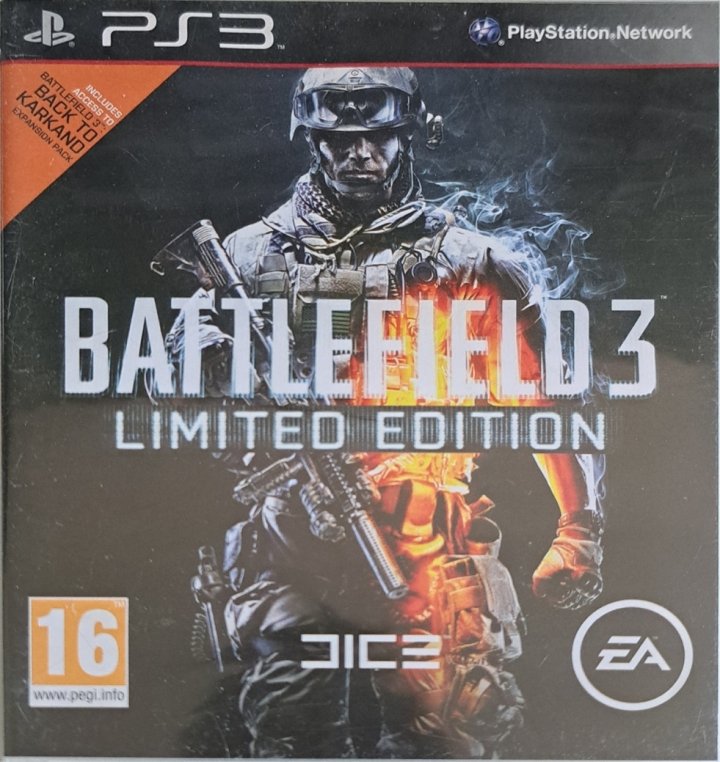Battlefield 3 Limited Edition | (Used - Loose) (Playstation 3)
