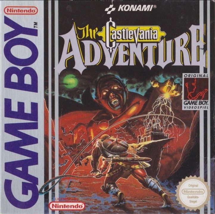 Cover art for Castlevania Adventure
