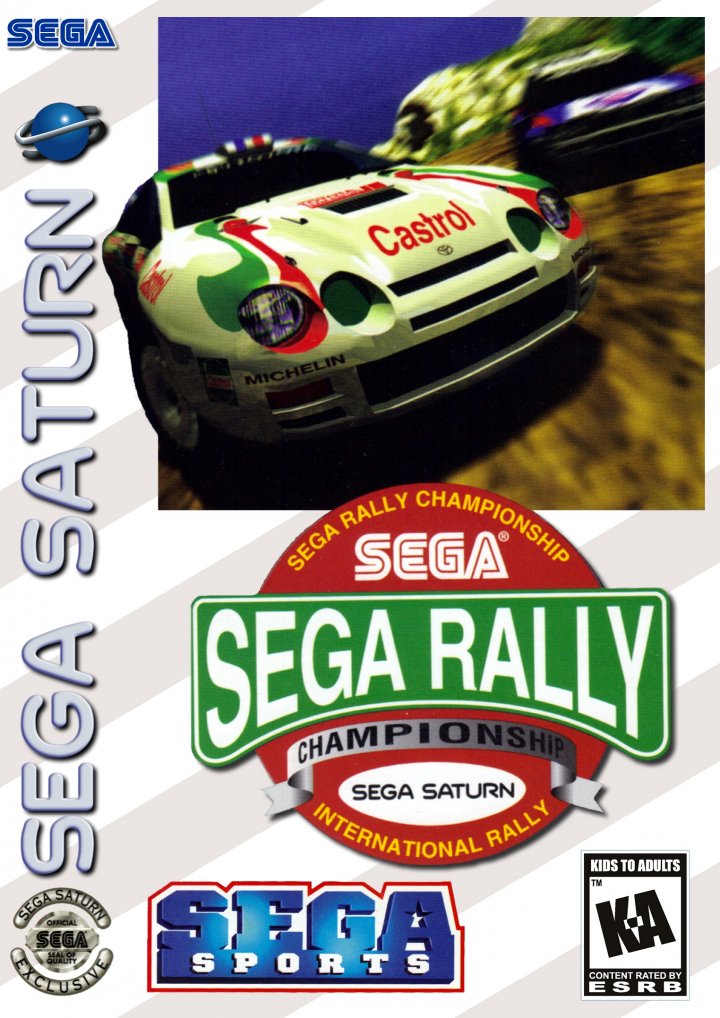 Cover art for Sega Rally Championship