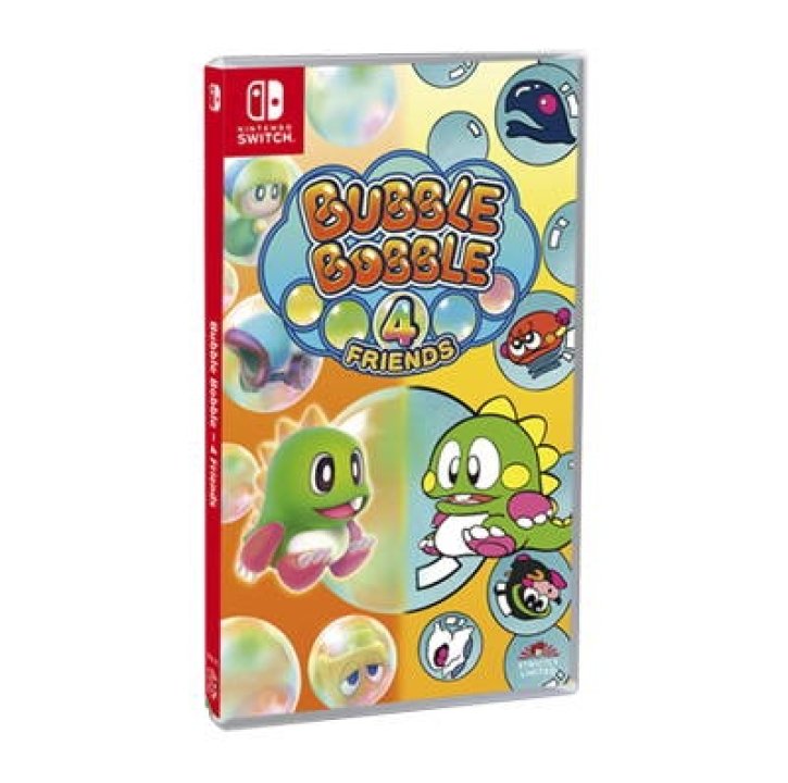 Cover art for Bubble Bobble 4 Friends