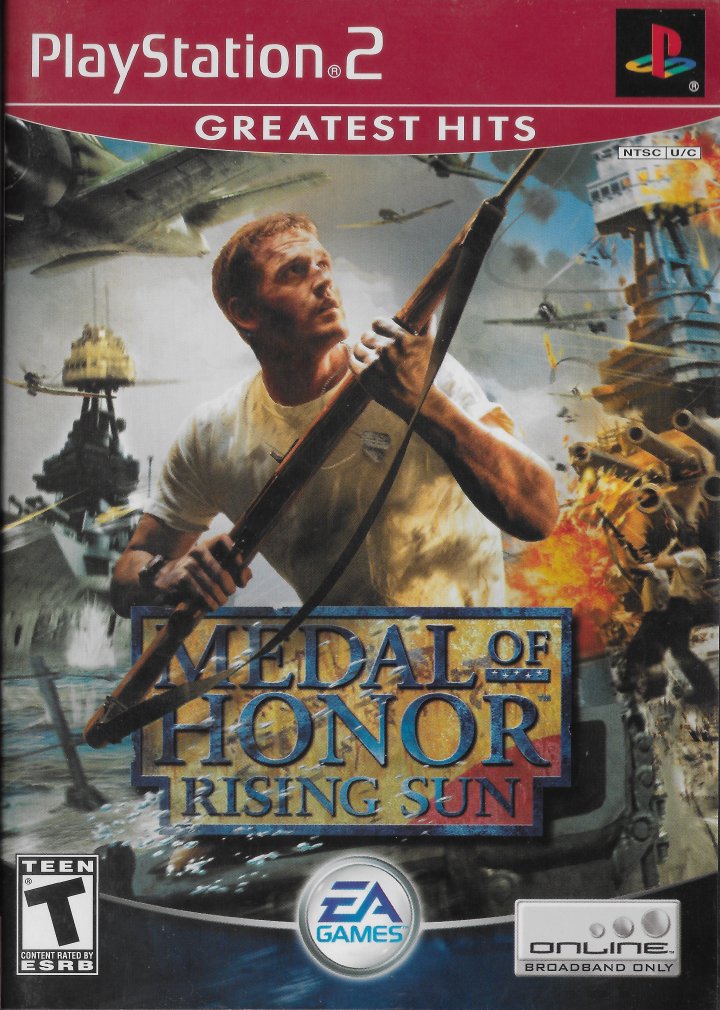 Medal of Honor Rising Sun [Greatest Hits] | (Used - Loose) (Playstation 2)