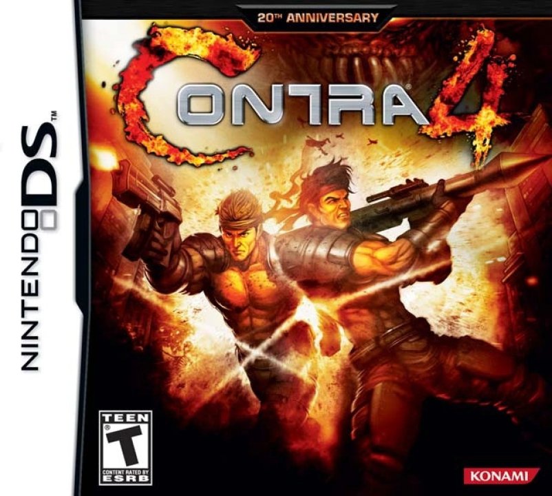 Cover art for Contra 4