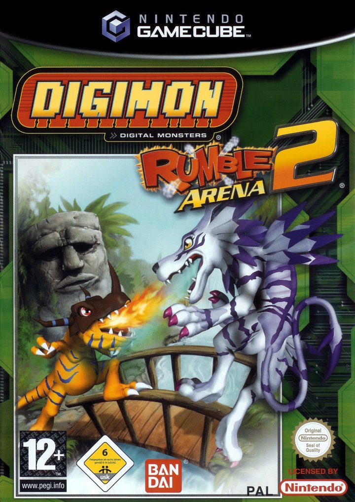 Cover art for Digimon Rumble Arena 2