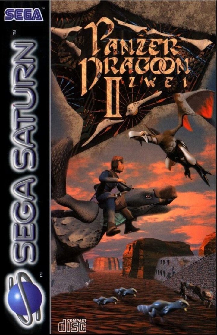 Cover art for Panzer Dragoon II Zwei