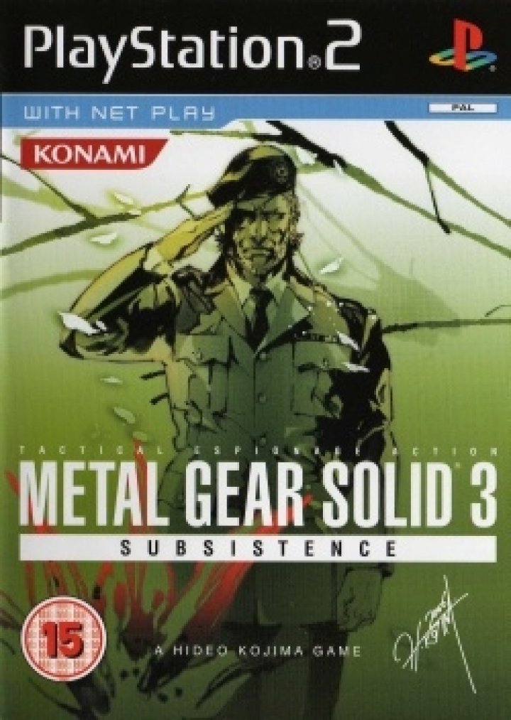Cover art for Metal Gear Solid 3 Subsistence