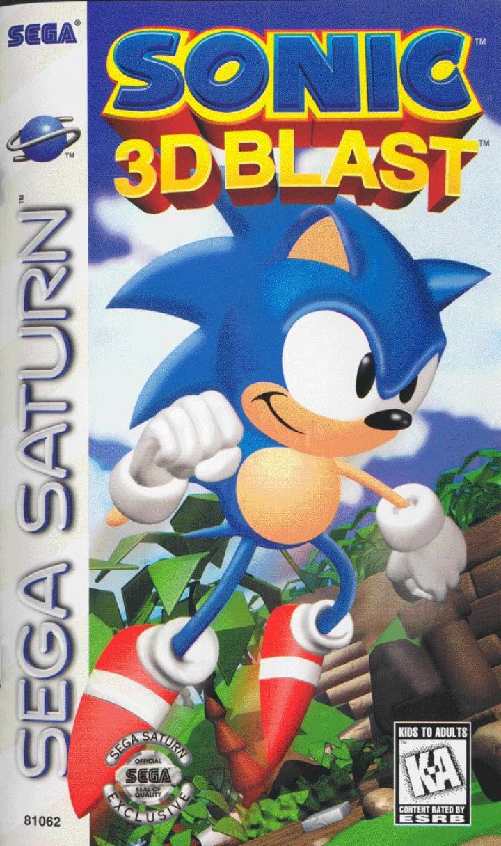 Cover art for Sonic 3D Blast