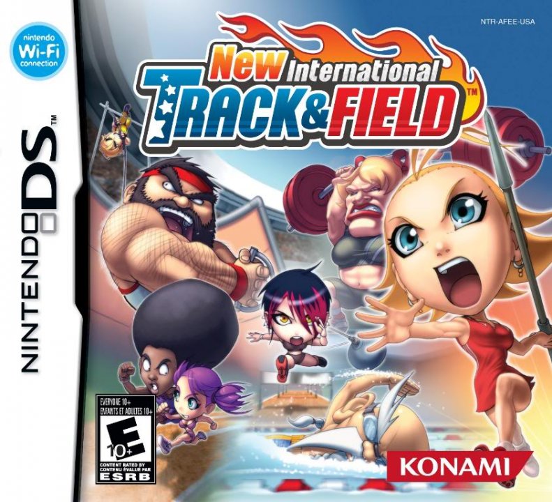 Cover art for New International Track & Field