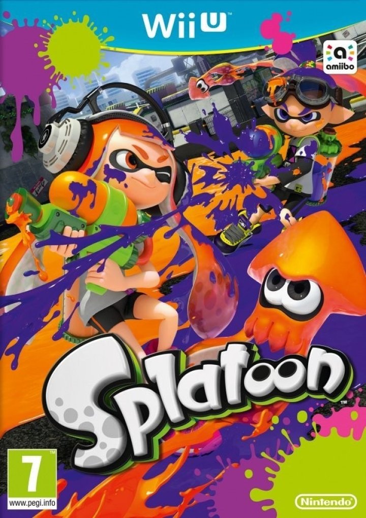 Cover art for Splatoon