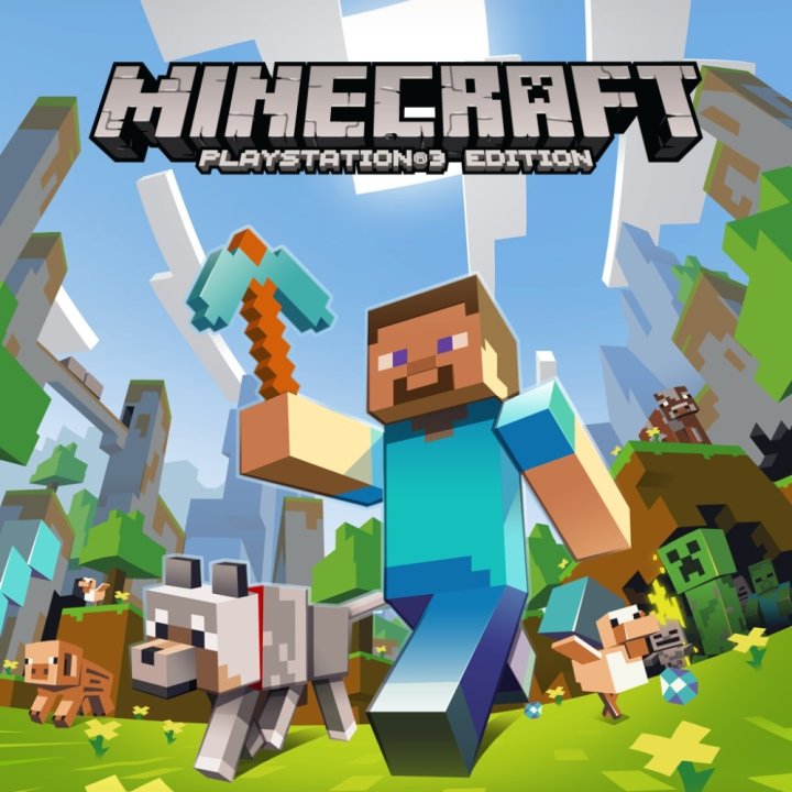 Cover art for Minecraft