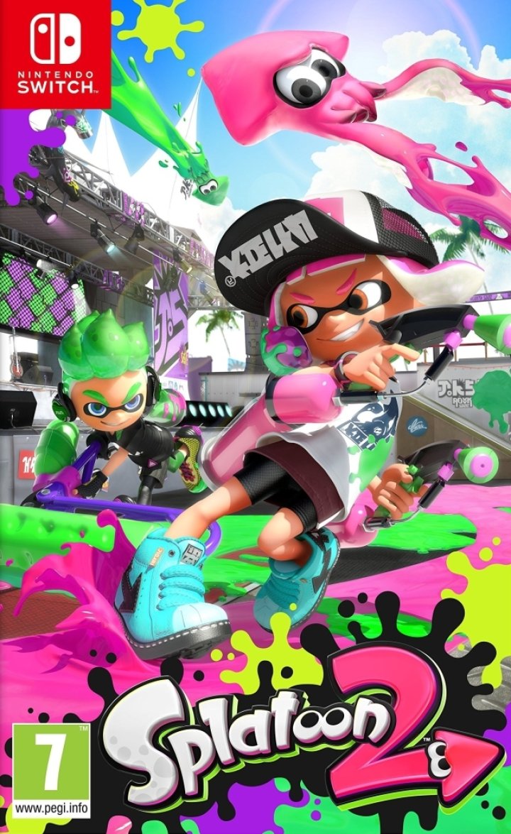 Cover art for Splatoon 2 [Starter Edition]