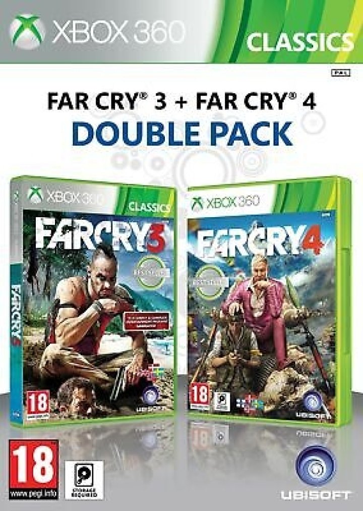 Cover art for Far Cry 3 + Far Cry 4 Double Pack