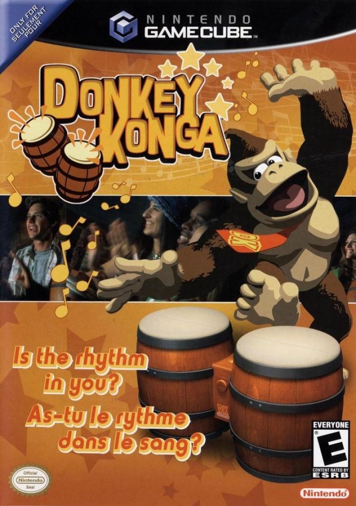 Cover art for Donkey Konga (Game only)