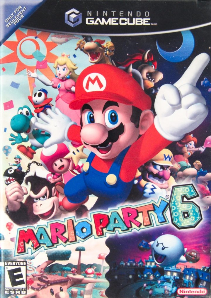 Cover art for Mario Party 6