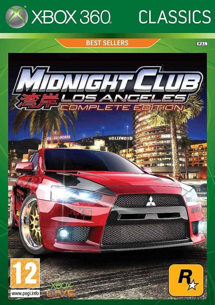 Midnight Club Los Angeles [Complete Edition] | (Used - Loose) (Xbox 360)