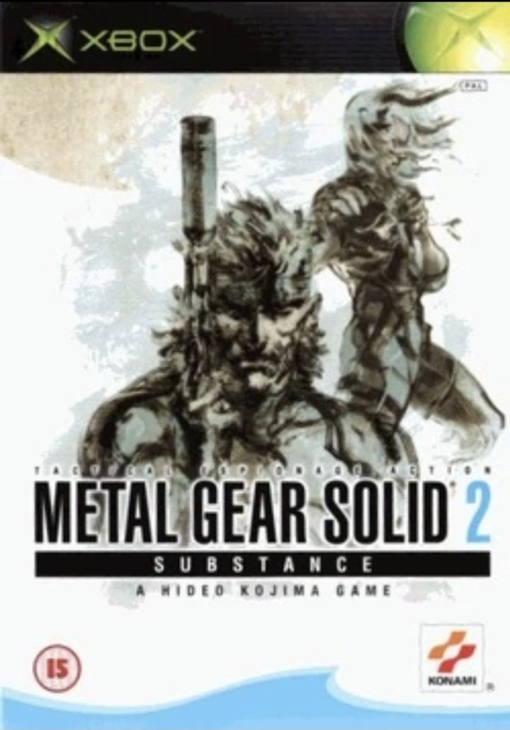 Cover art for Metal Gear Solid 2: Substance