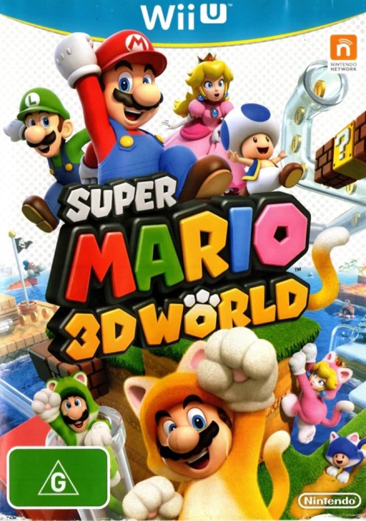 Cover art for Super Mario 3D World [Family Game Of The Year]