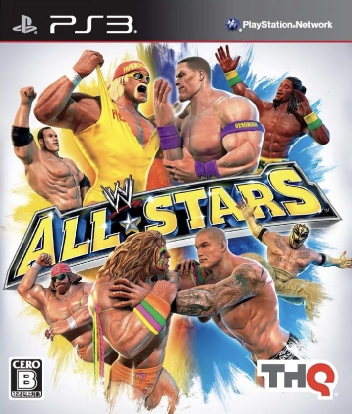 Cover art for WWE All Stars