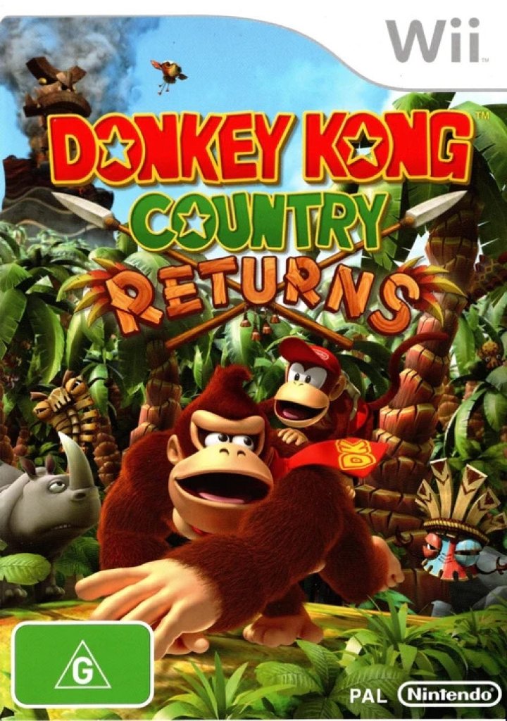 Cover art for Donkey Kong Country Returns [Nintendo Selects]
