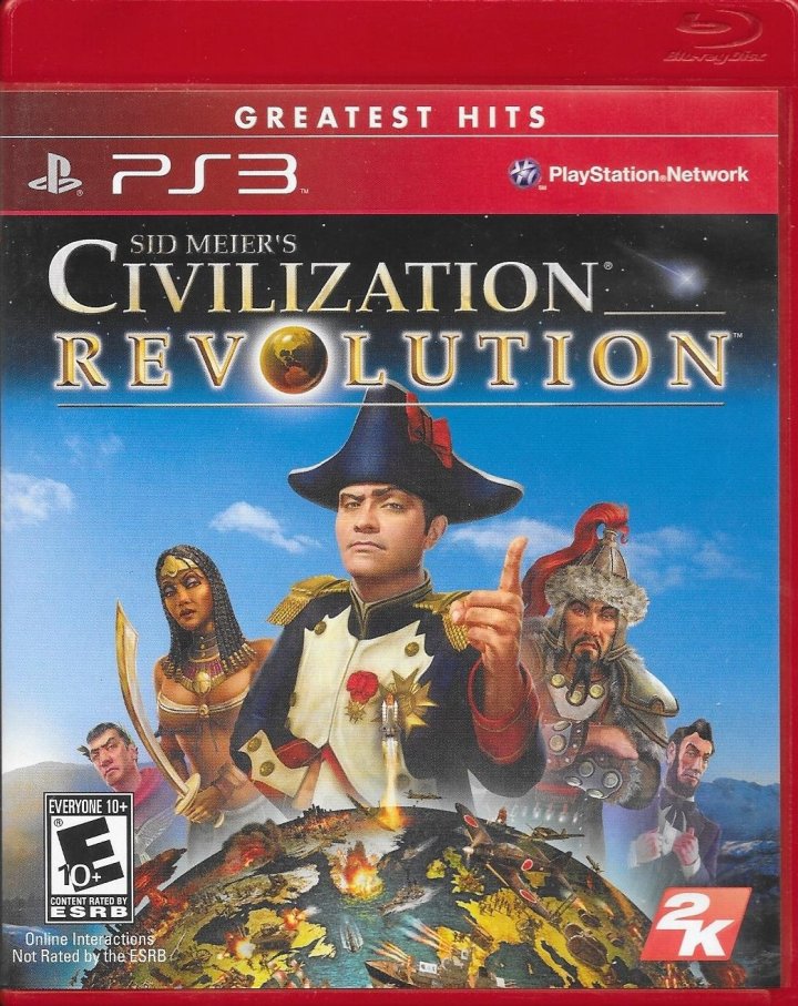 Cover art for Civilization Revolution