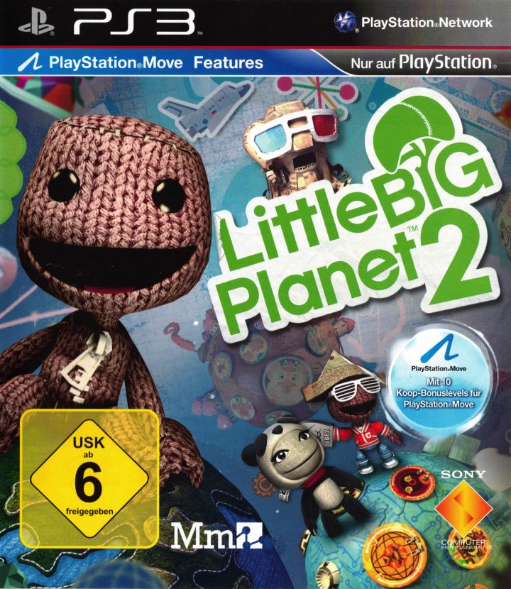 Cover art for LittleBigPlanet 2