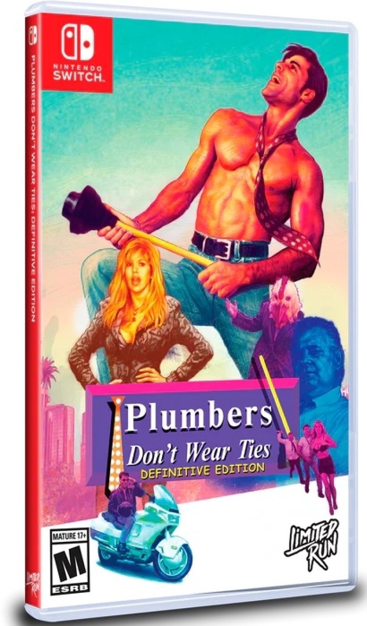 Plumbers Don't Wear Ties: Definitive Edition | (Used - Complete) (Nintendo Switch)
