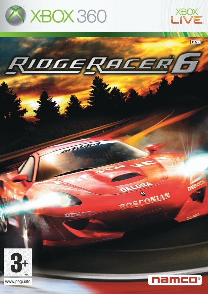 Cover art for Ridge Racer 6