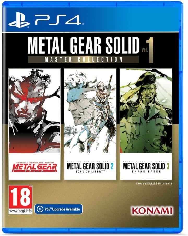 Cover art for Metal Gear Solid: Master Collection Vol. 1