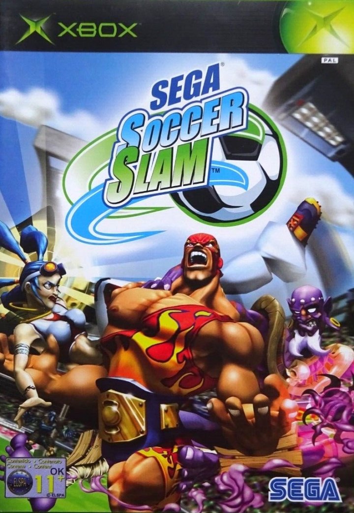 Cover art for Sega Soccer Slam