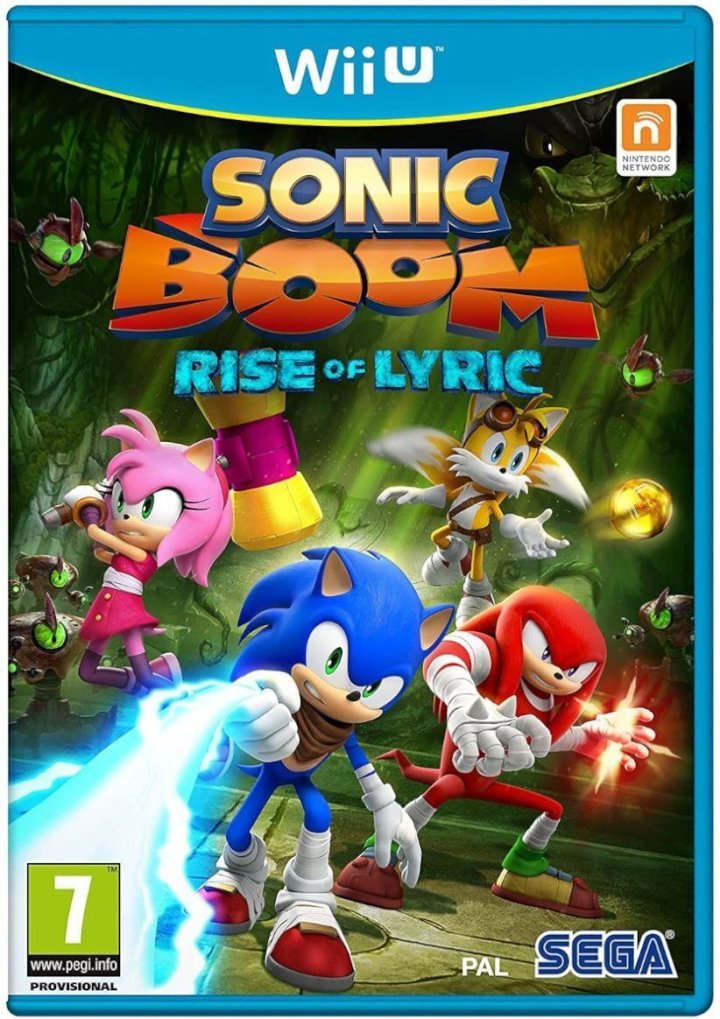Cover art for Sonic Boom: Rise of Lyric