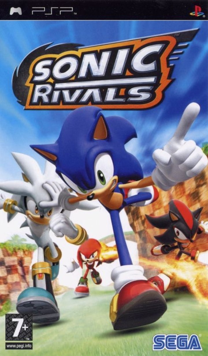 Cover art for Sonic Rivals